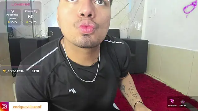 EnriquevillaF live sex cam