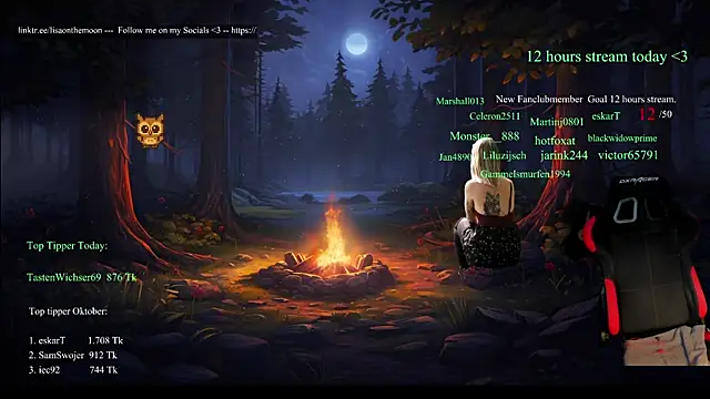 Lisaonthemoon live sex cam