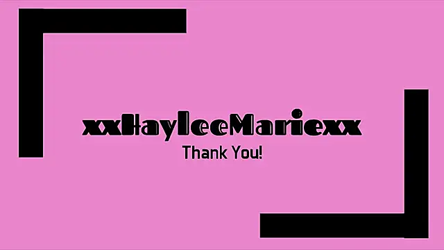xxhayleemariexx live sex cam