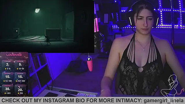 Gamergirl-Linela live sex cam