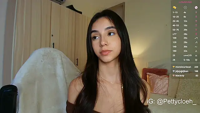 PettyCloeh live sex cam