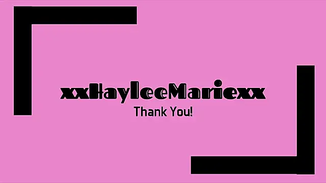 xxhayleemariexx live sex cam