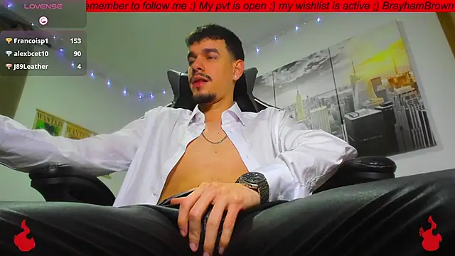 BRAYHAMBROWN live sex cam