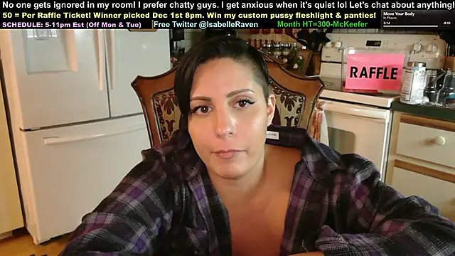 IsabelleRaven's cam snapshot