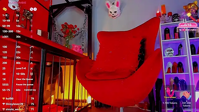 MistressAndre's cam snapshot