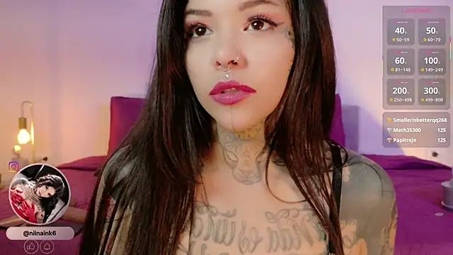 NinaInk's cam snapshot