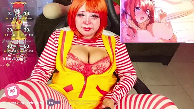 MilkyXSakura's cam snapshot