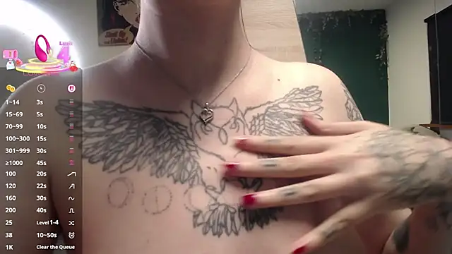 TattooedGirlDK live sex cam