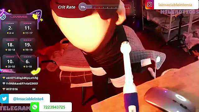 LaInsaciableIntensa's cam snapshot