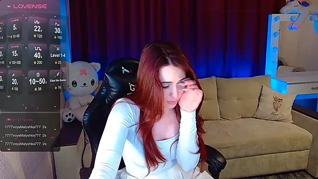 Sidney_blush's Stripchat show and profile