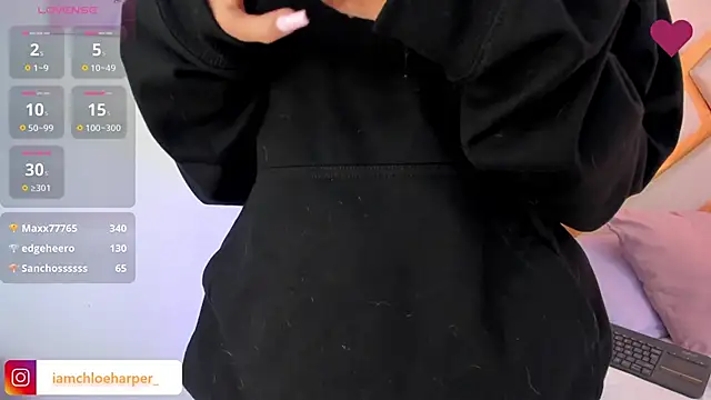 ChloeHarper_ live sex cam