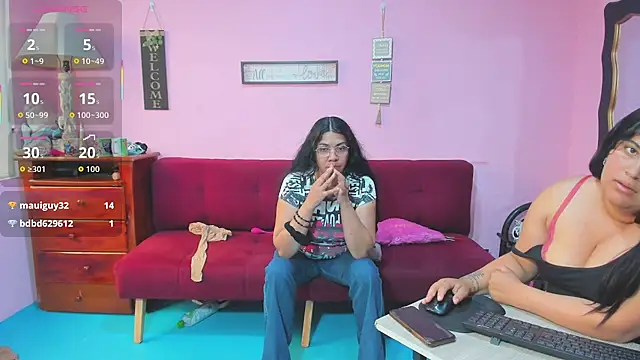 lesbiancuple live sex cam