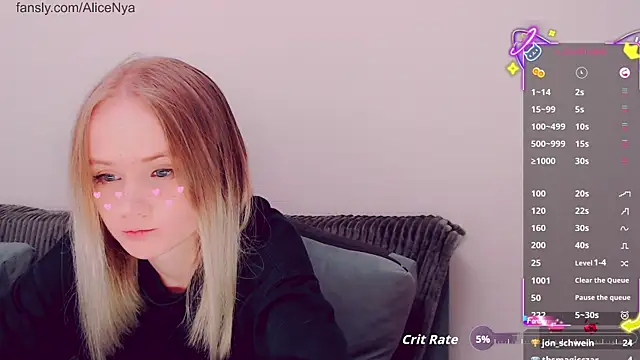 AliceNya_cute's cam snapshot