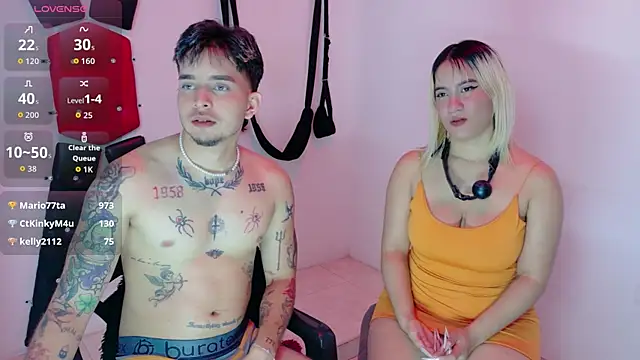AliceandMax live sex cam