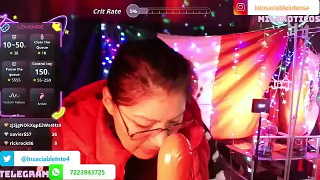 LaInsaciableIntensa's cam snapshot