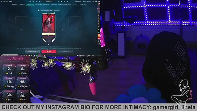 Gamergirl-Linela live sex cam
