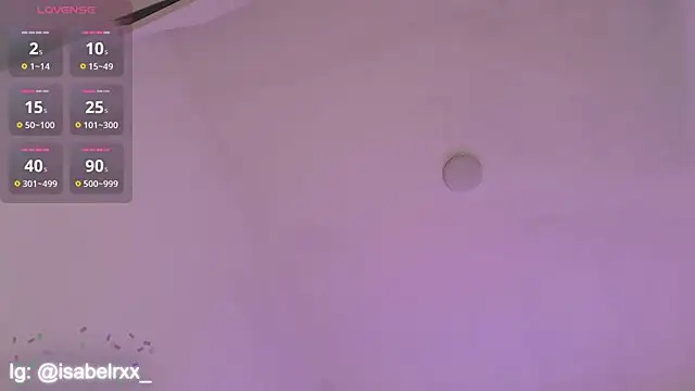 IsabelCortes's cam snapshot