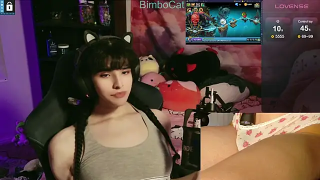 BimboCat live sex cam