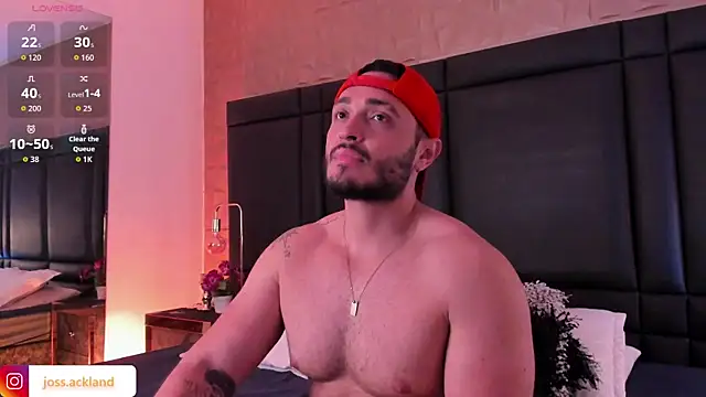 JossAckland live sex cam