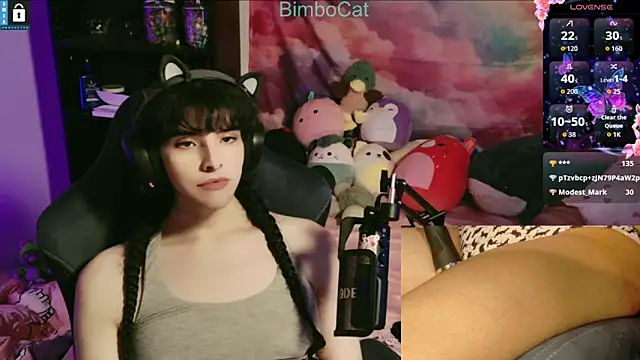 BimboCat live sex cam