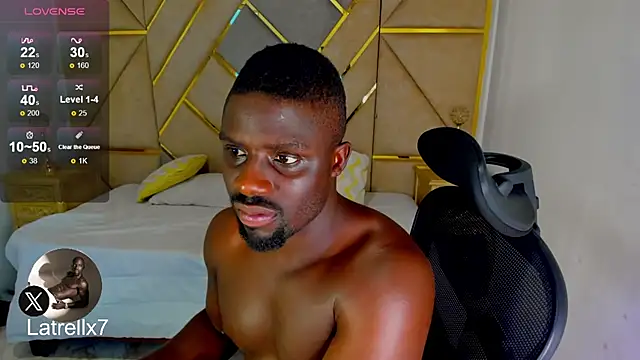 Latrellx7 live sex cam