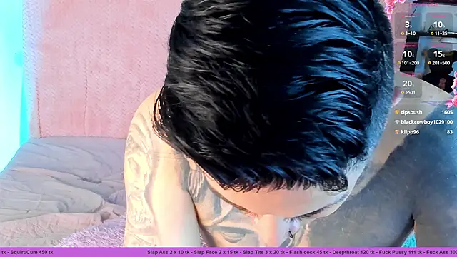 Sarahandzack live sex cam