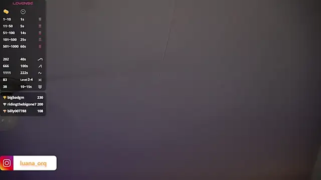 LuanaRisque live sex cam