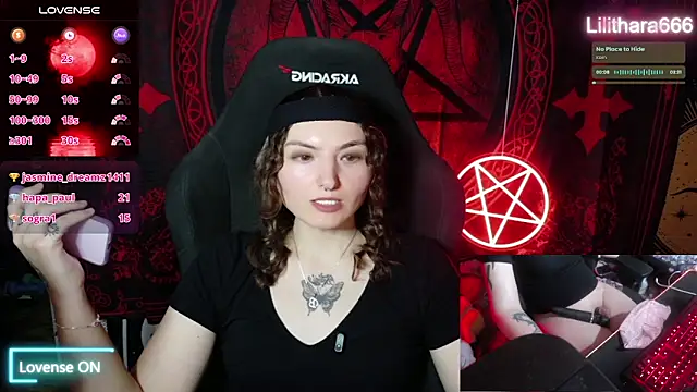 Lilithara666 live sex cam