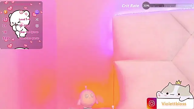 Violettbloss's Stripchat show and profile