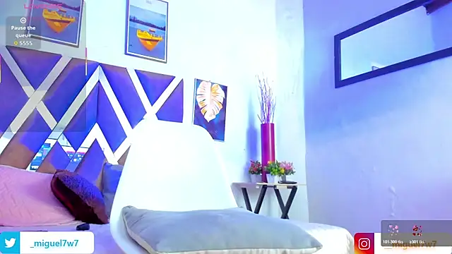 __Miguel7w7 live sex cam