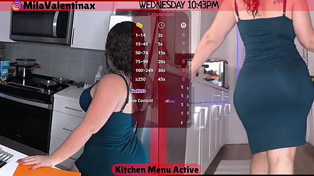 MilaValentina live sex cam