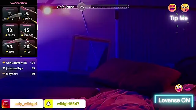 WildgirlShow live sex cam