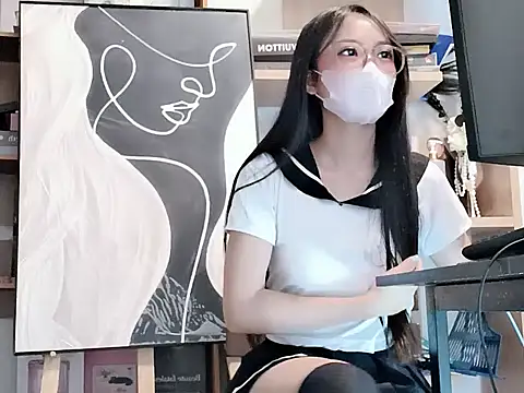 Lush-Office live sex cam