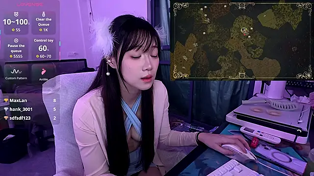 Linbaibai live sex cam