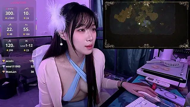 Linbaibai live sex cam