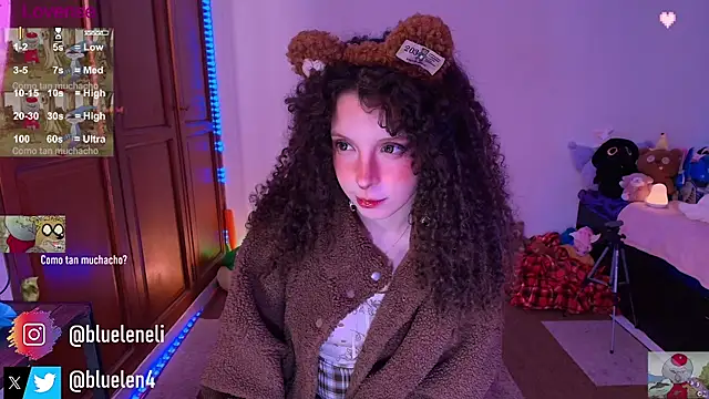 bluelen live sex cam