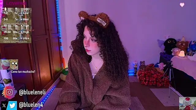 bluelen live sex cam