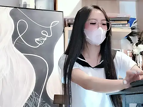 Lush-Office live sex cam