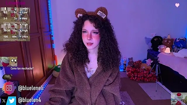 bluelen live sex cam