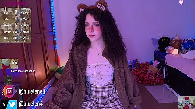 bluelen live sex cam