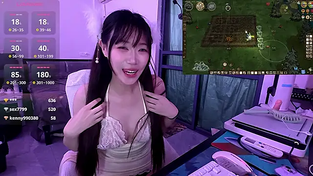 Linbaibai live sex cam