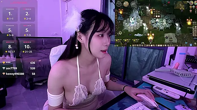 Linbaibai live sex cam