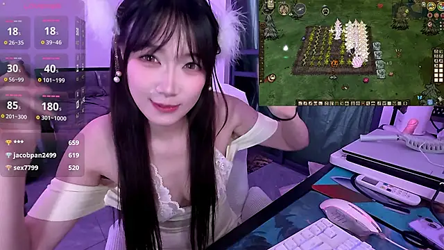 Linbaibai live sex cam