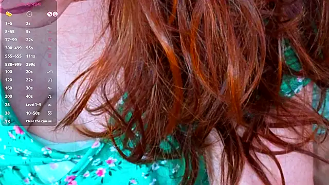 CutieGinger's cam snapshot