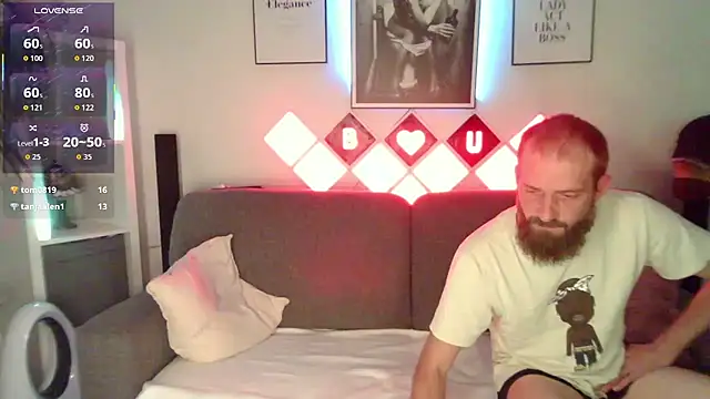 XBellaXundXUweX's cam snapshot