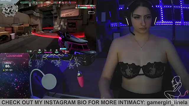 Gamergirl-Linela live sex cam
