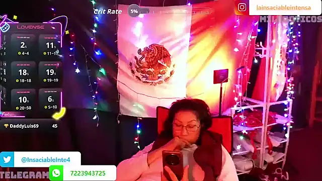 LaInsaciableIntensa's cam snapshot