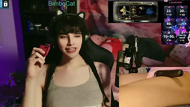BimboCat live sex cam