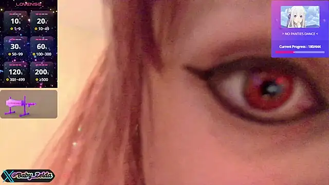 BabyZelda live sex cam