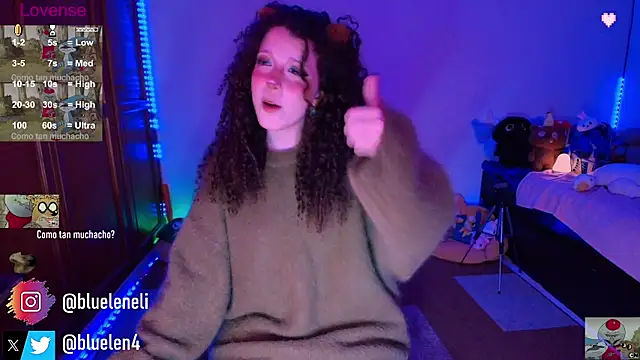 bluelen live sex cam